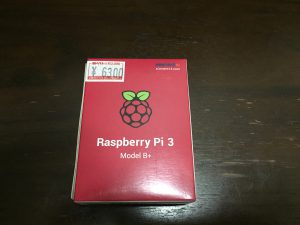 ラズベリーパイ3モデルB+を買ってみた!①